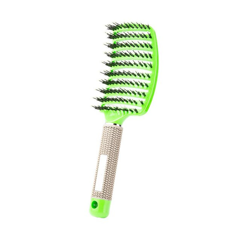 Hair Brush Scalp Massage Comb Hairbrush Bristle Nylon Women Wet Curly Detangle Hair Brush for Salon Hairdressing Styling Tools
