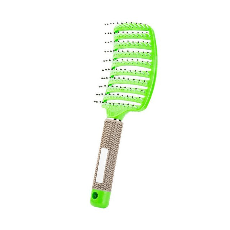 Hair Brush Scalp Massage Comb Hairbrush Bristle Nylon Women Wet Curly Detangle Hair Brush for Salon Hairdressing Styling Tools