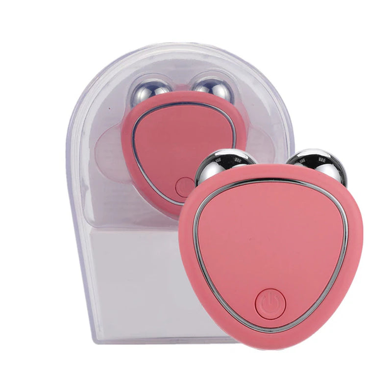 EMS Facial Massager Microcurrent Face Lifting Machine Roller Skin Tightening Rejuvenation Beauty Charging Facial anti Wrinkle