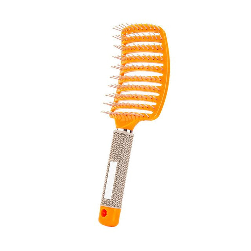 Hair Brush Scalp Massage Comb Hairbrush Bristle Nylon Women Wet Curly Detangle Hair Brush for Salon Hairdressing Styling Tools
