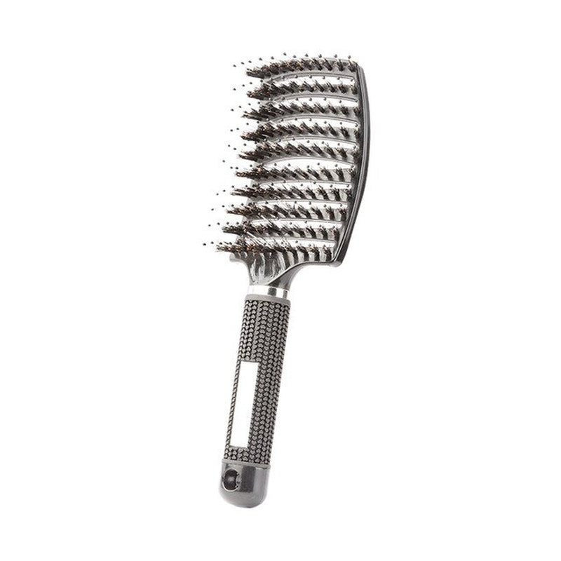 Hair Brush Scalp Massage Comb Hairbrush Bristle Nylon Women Wet Curly Detangle Hair Brush for Salon Hairdressing Styling Tools