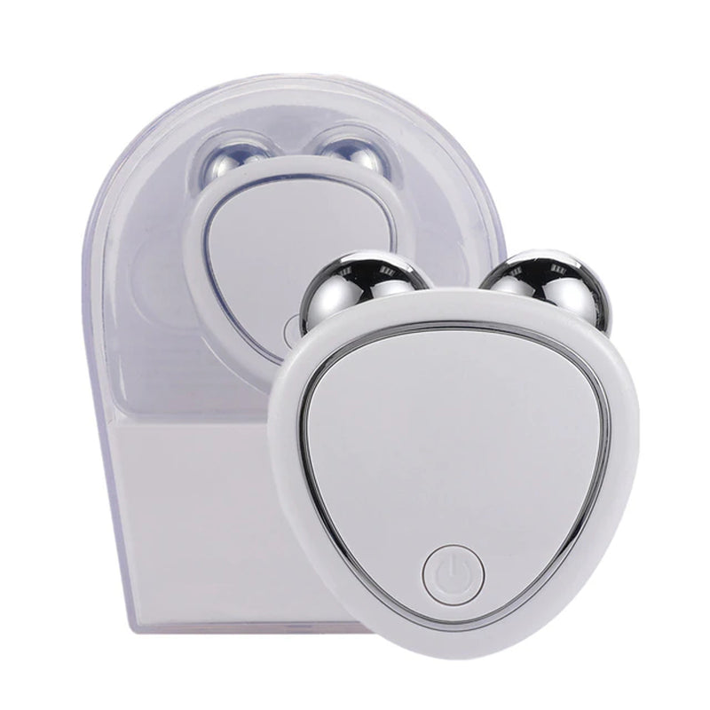EMS Facial Massager Microcurrent Face Lifting Machine Roller Skin Tightening Rejuvenation Beauty Charging Facial anti Wrinkle
