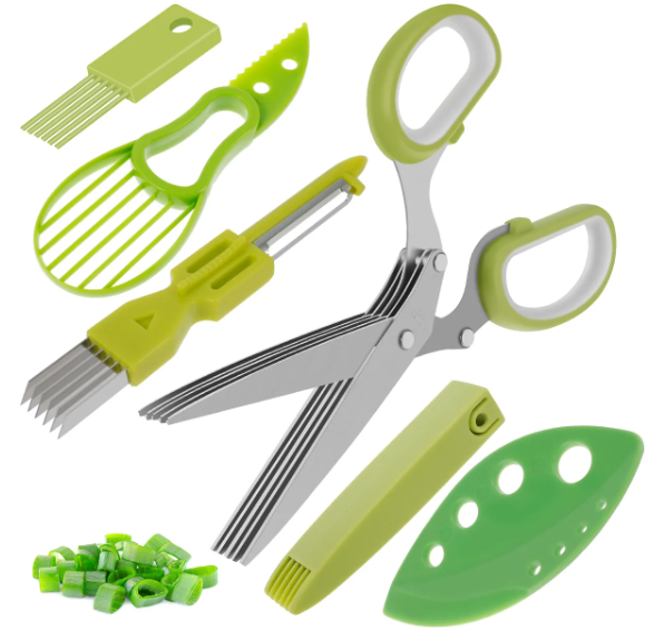 MULTI-BLADE HERB SCISSORS