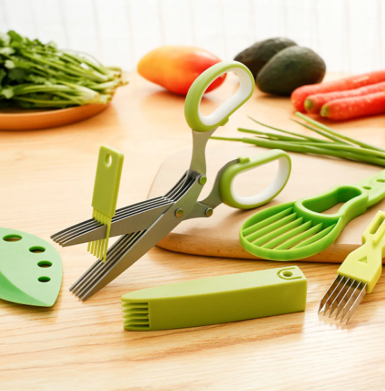 MULTI-BLADE HERB SCISSORS