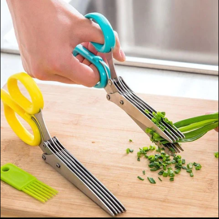 MULTI-BLADE HERB SCISSORS