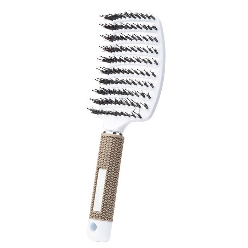 Hair Brush Scalp Massage Comb Hairbrush Bristle Nylon Women Wet Curly Detangle Hair Brush for Salon Hairdressing Styling Tools