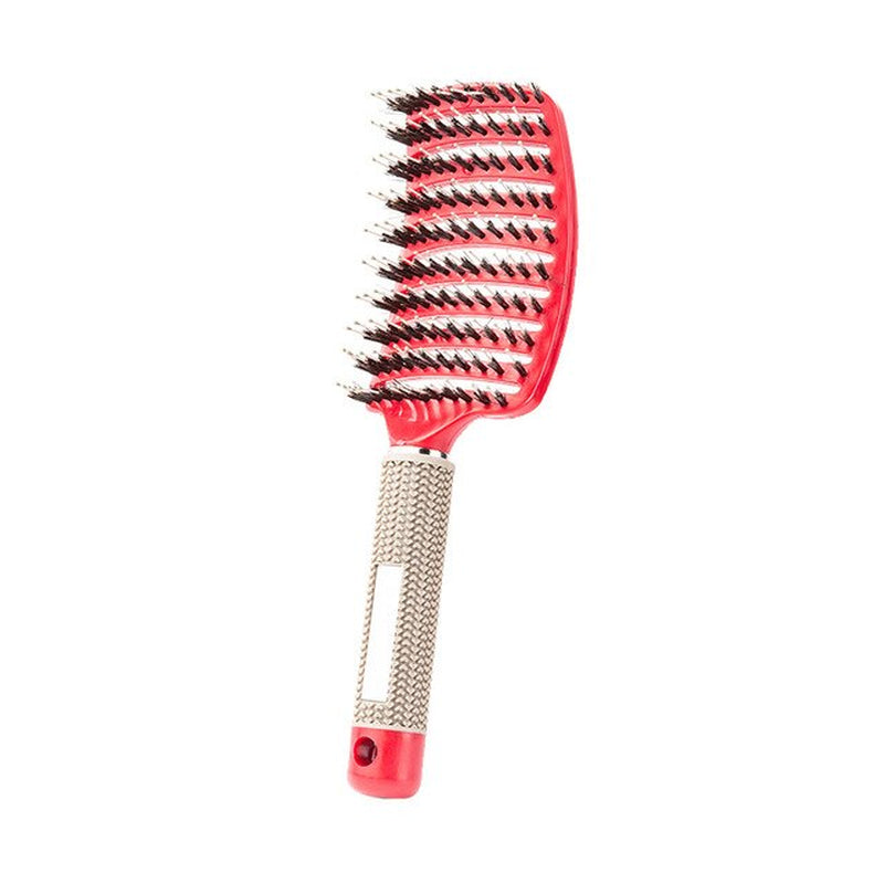 Hair Brush Scalp Massage Comb Hairbrush Bristle Nylon Women Wet Curly Detangle Hair Brush for Salon Hairdressing Styling Tools