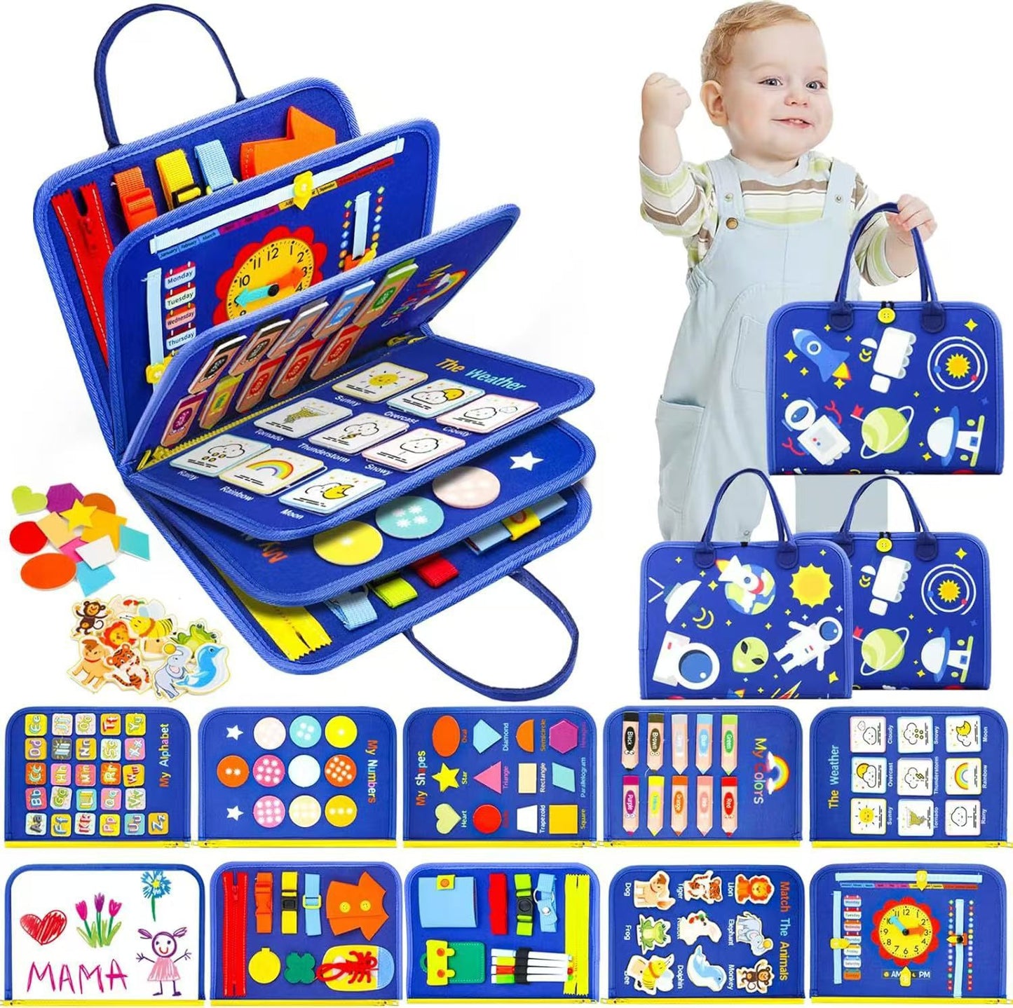 Busy Board for Kids Educational Toy