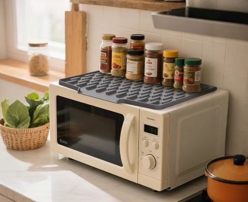 Odusly™ Silicone Sink Splash Guard & Dry Mat