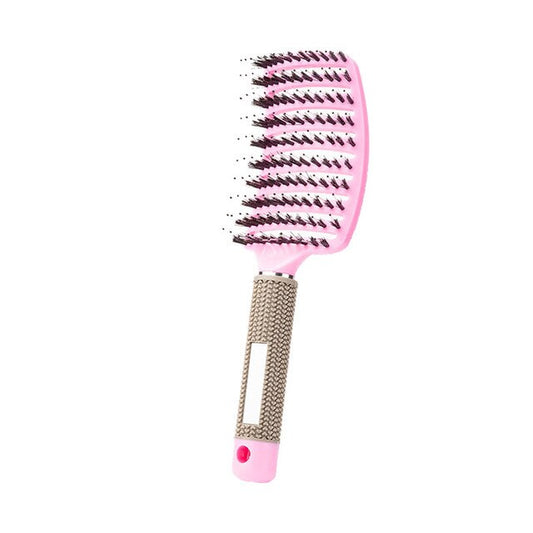 Hair Brush Scalp Massage Comb Hairbrush Bristle Nylon Women Wet Curly Detangle Hair Brush for Salon Hairdressing Styling Tools