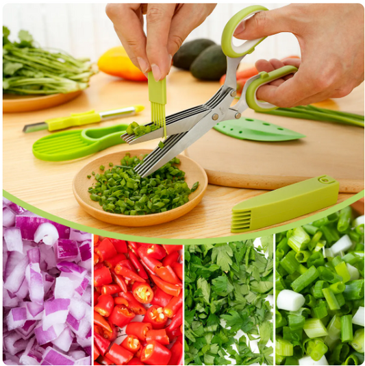 MULTI-BLADE  HERB SCISSORS